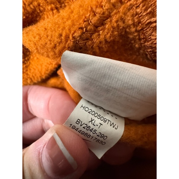 Nike Sweatpants and Hoodie Set XL-T Orange Long Sleeve Zip Up Track Suit - Picture 7 of 12